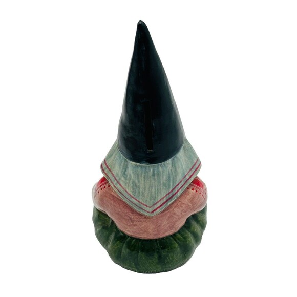 Vintage Unieboek Gorham Gnome Lady Coin Bank 1979 with Original Stopper - Picture 3 of 9